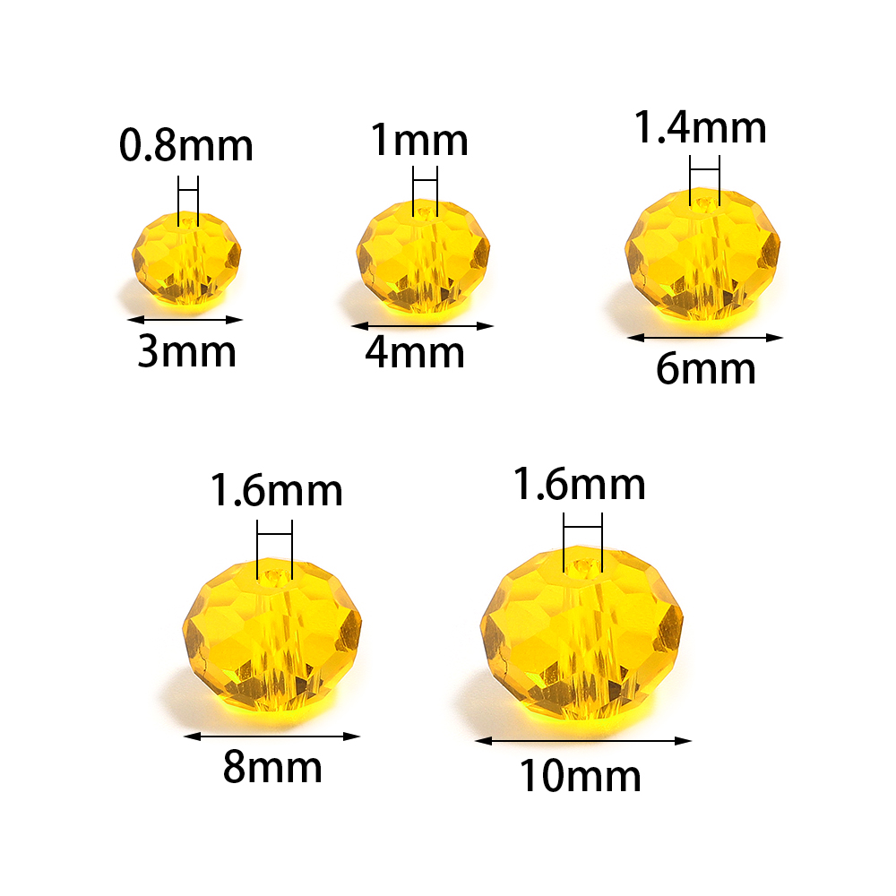 50-200 Uds cuentas de cristal  - Crystal Bead Mix reseña y precio