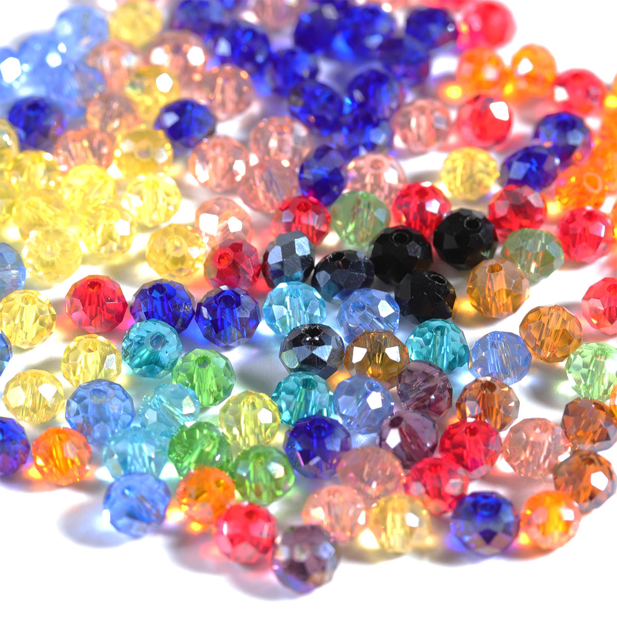 50-200 Uds cuentas de cristal  - Crystal Bead Mix reseña y precio