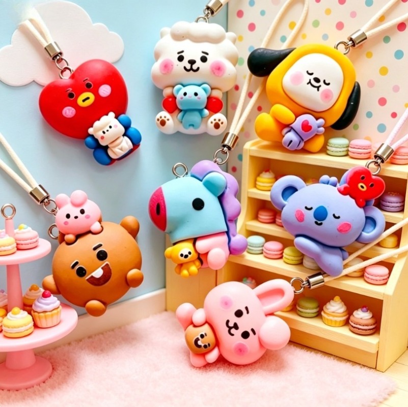 7 piezas de dijes de resina BT - Jewelry Making Factory reseña y precio