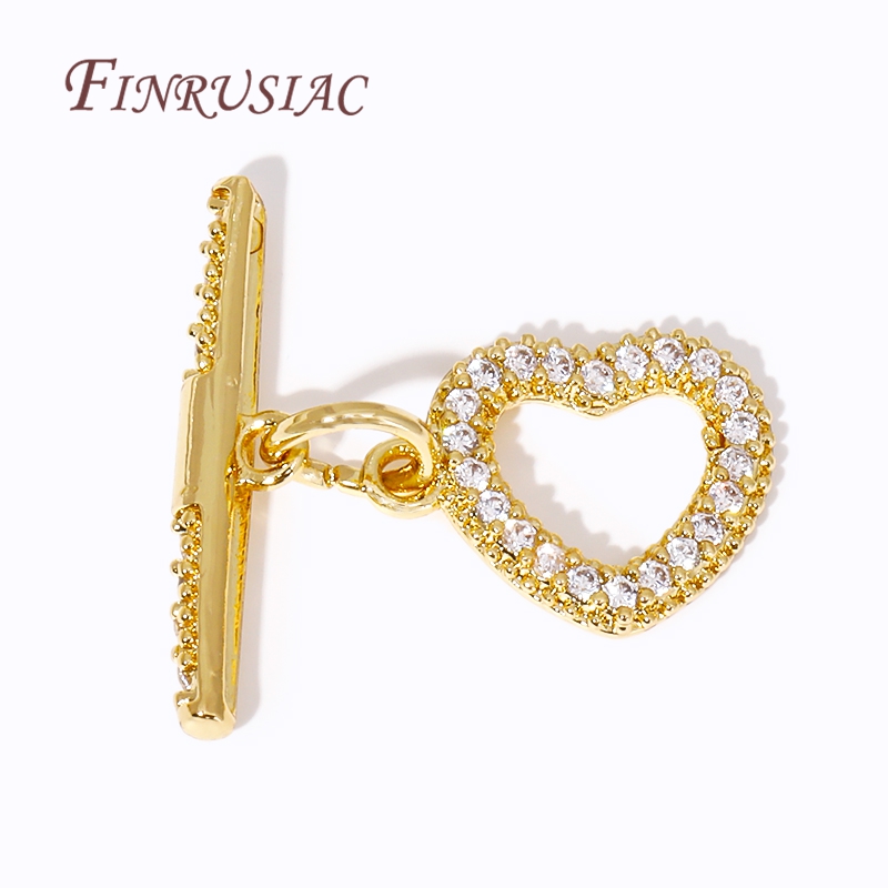 Cierre de palanca OT chapado e - Toggle Clasp Gold reseña y precio