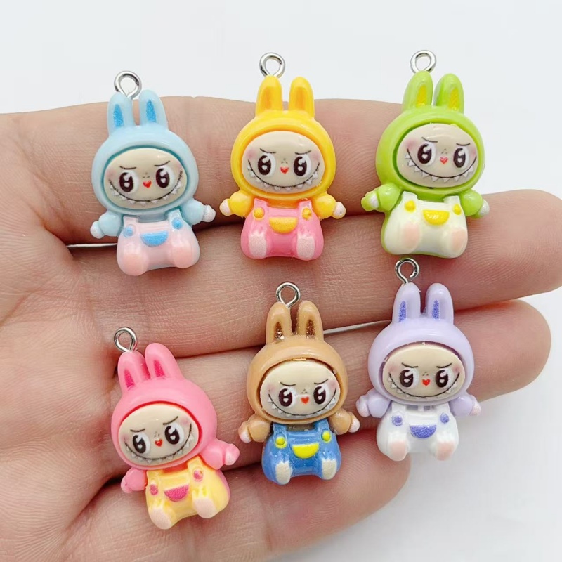 10 piezas de dijes de resina K - Jewelry Making Factory reseña y precio