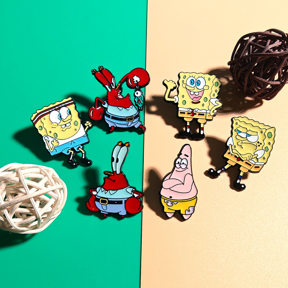 Set de 6 Broches de Bob Esponj - Jewelry Making Kit reseña y precio