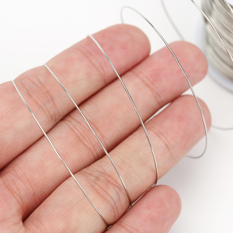 1 rollo de acero inoxidable 0, - Jewelry Making Yarn reseña y precio