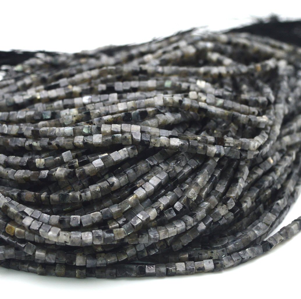Cuentas cuadradas de labradori - Jewelry Making Store reseña y precio