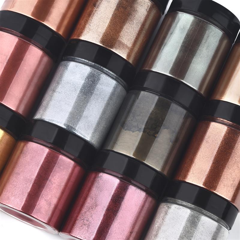 50g brillo metálico oro plata  - Jewelry Making Uv Resin Kit reseña y precio