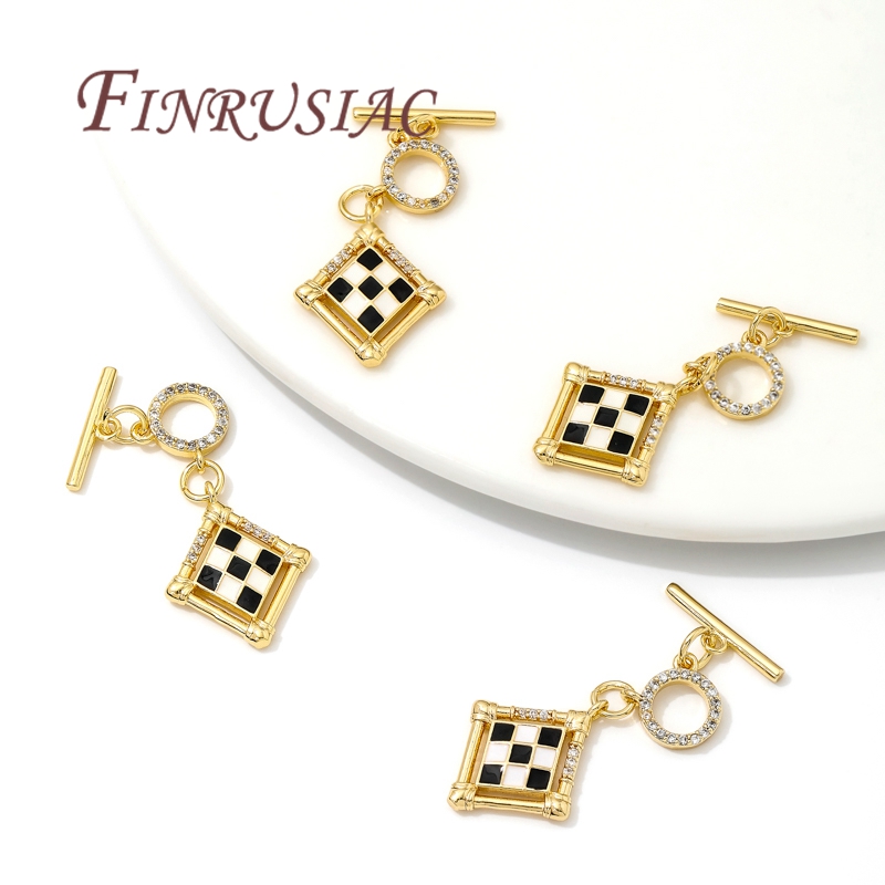 Cierres de palanca chapados en - Toggle Clasp Gold reseña y precio
