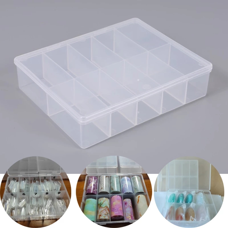 Caja de almacenamiento transpa - Jewelry Making Organizer Box reseña y precio