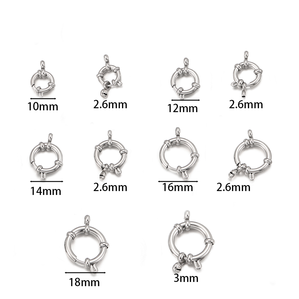 2 Piezas de Cierres de Resorte - Jewelry Making Factory reseña y precio