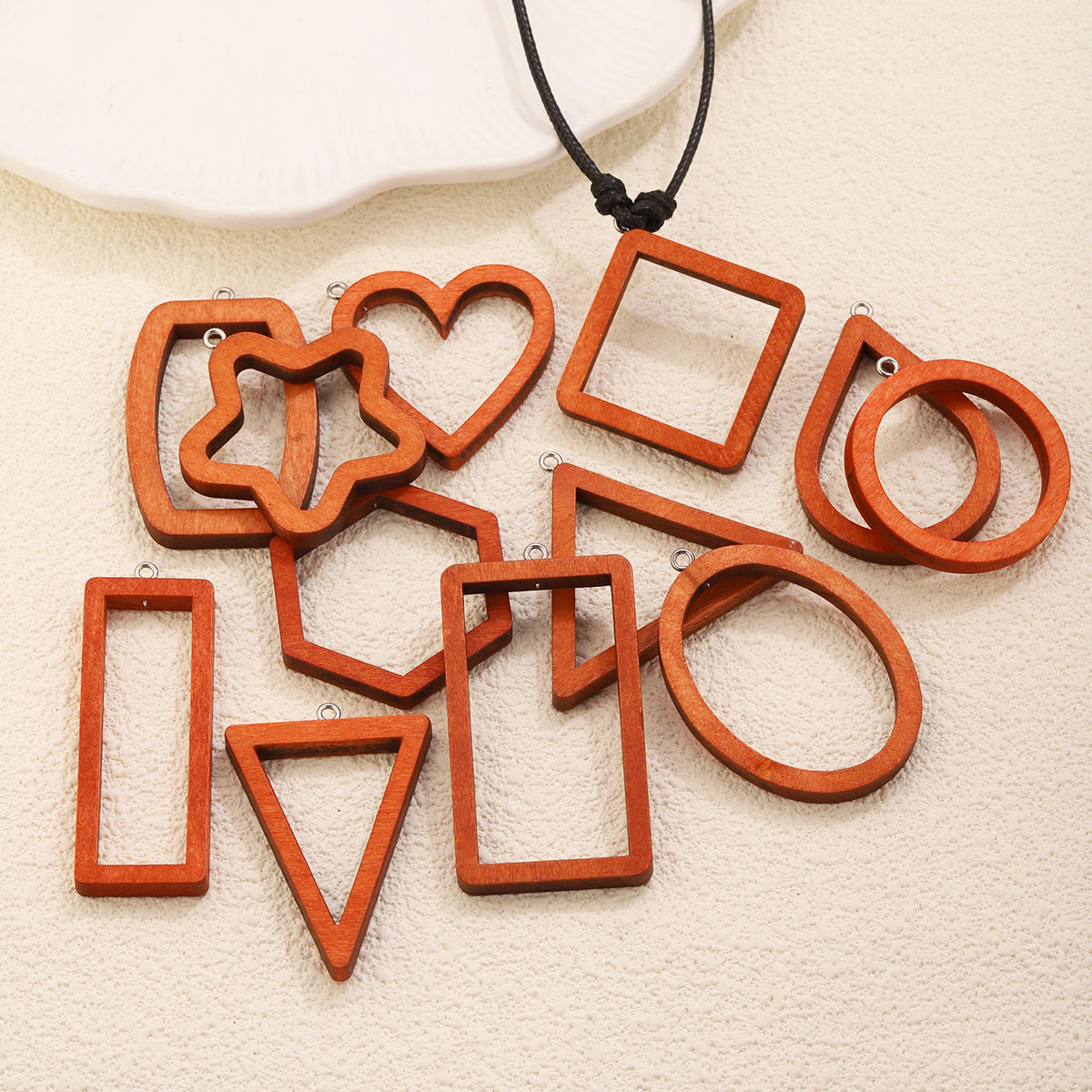10PCS Dijes Geométricos de Mad - Jewelry Making With Resin reseña y precio