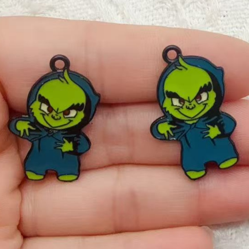 10 piezas de colgantes navideñ - Jewelry Making Factory reseña y precio