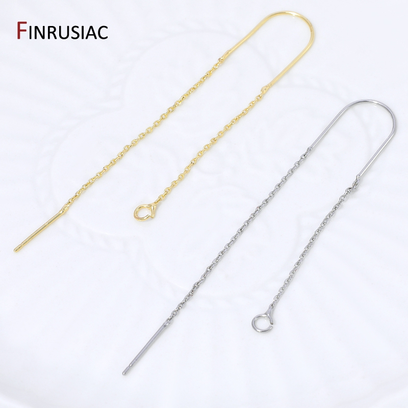Pendientes colgantes de cadena - Jewelry Making Wire reseña y precio