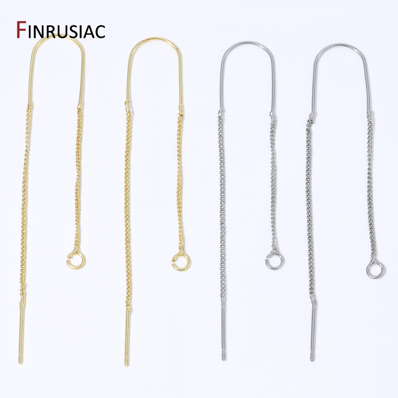 Pendientes colgantes de cadena - Jewelry Making Wire reseña y precio