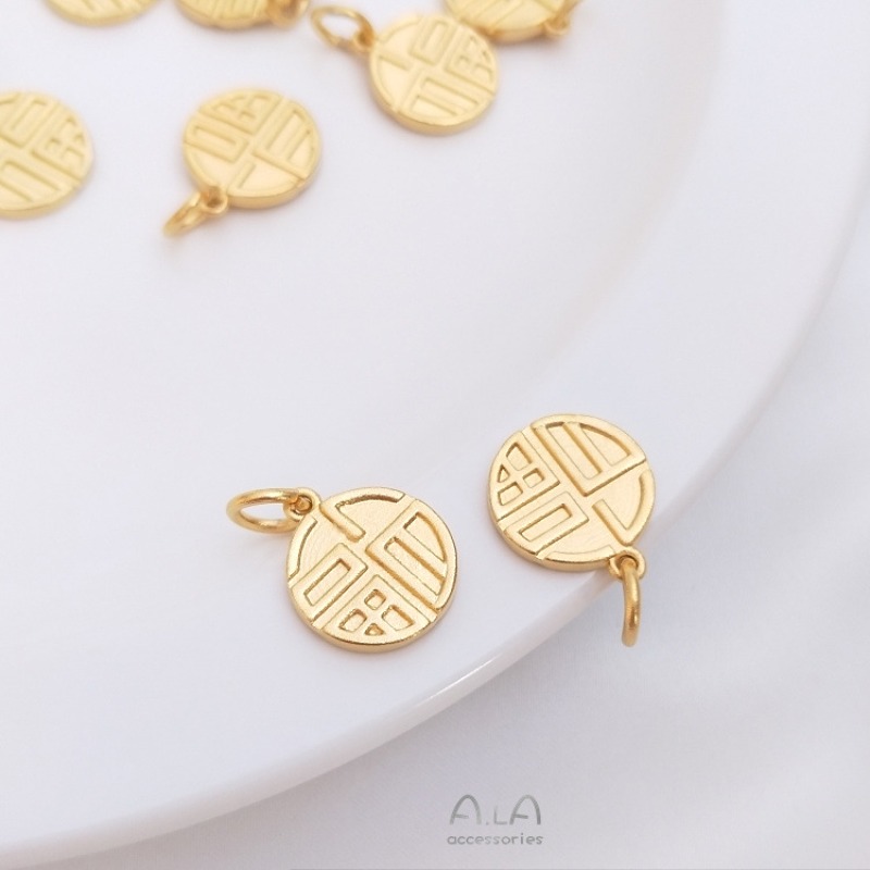 Colgante de Oro de Arena Vietn - Jewelry Making Vietnam reseña y precio