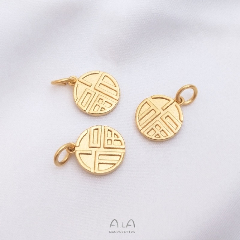 Colgante de Oro de Arena Vietn - Jewelry Making Vietnam reseña y precio