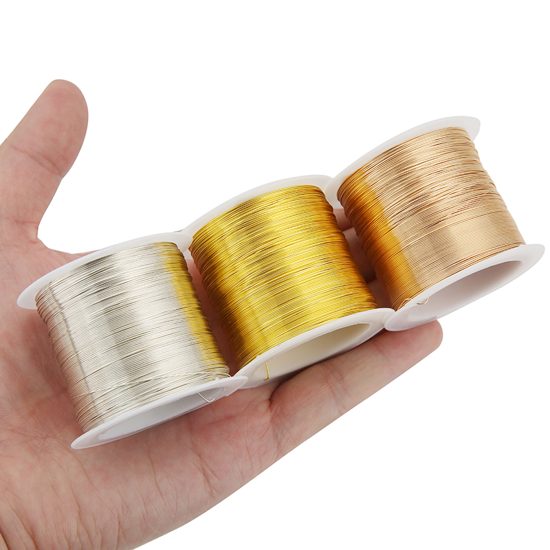 Cordón de Cobre y Acero Inoxid - Jewelry Making Yarn reseña y precio