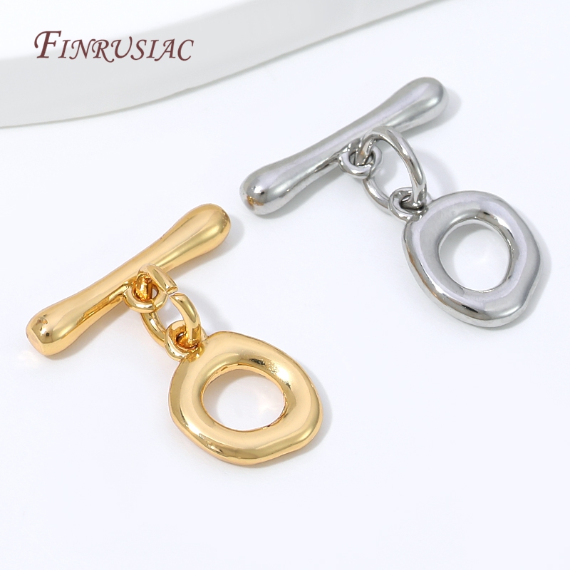 Cierre de palanca OT ovalado i - Toggle Clasp Gold reseña y precio