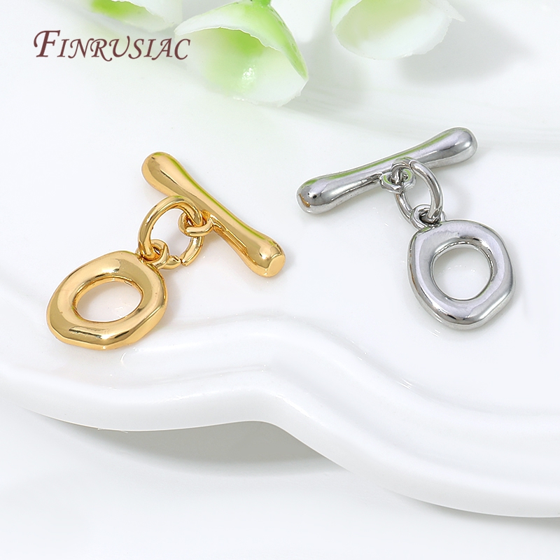 Cierre de palanca OT ovalado i - Toggle Clasp Gold reseña y precio