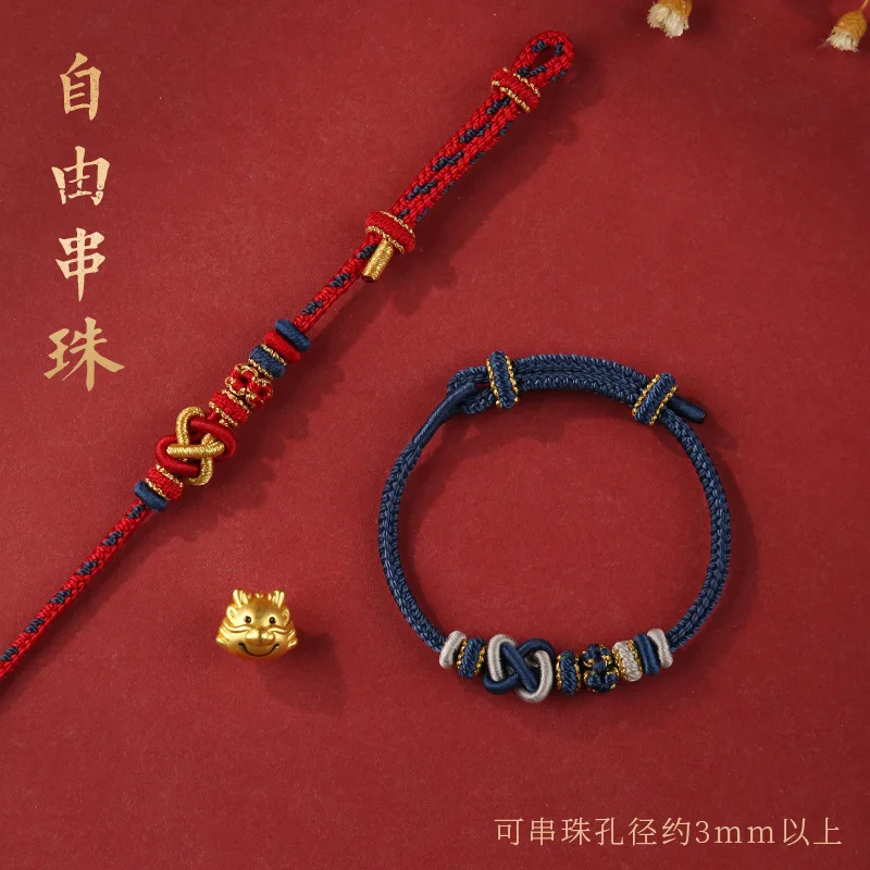 Pulsera de hilo de la suerte c - Toggle Clasp Gold reseña y precio